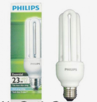 Bóng đèn compact Philips 23W - 3U Essential